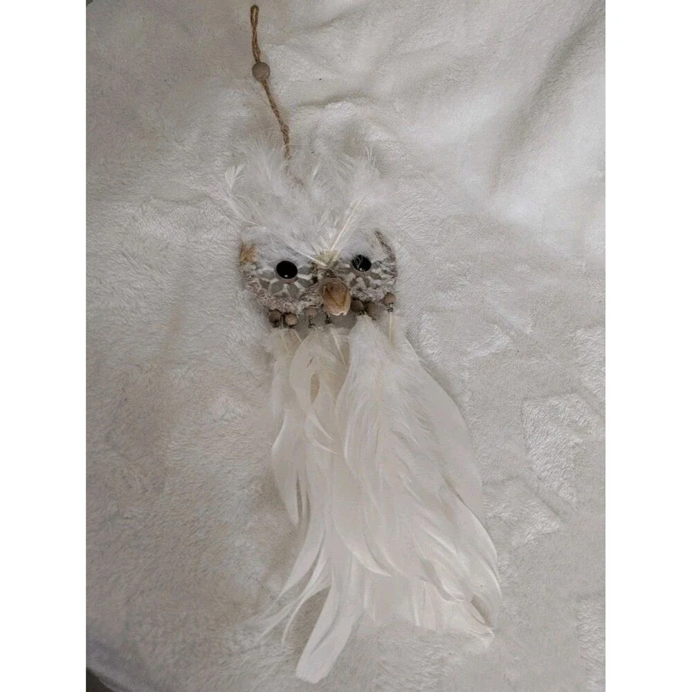 Feathered Owl Dreamcatcher